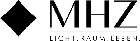 Logo: MHZ Licht. Raum. Leben.